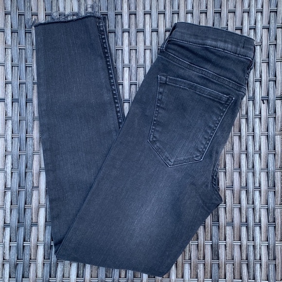 FREE PEOPLE Reagan High Rise Skinny Raw Hem Jean - Picture 10 of 16